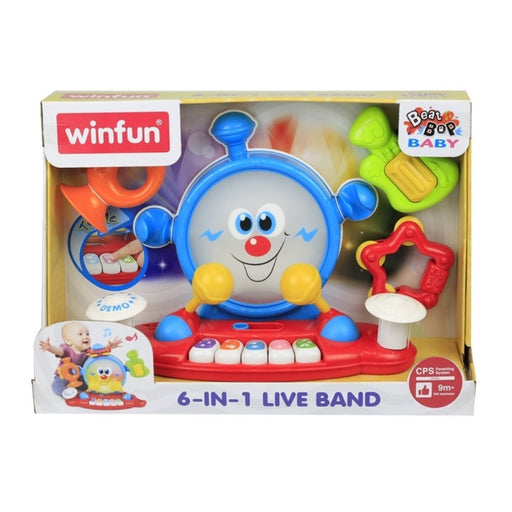 Winfun 6-in-1 Live Band-Musical Toys-Winfun-Toycra