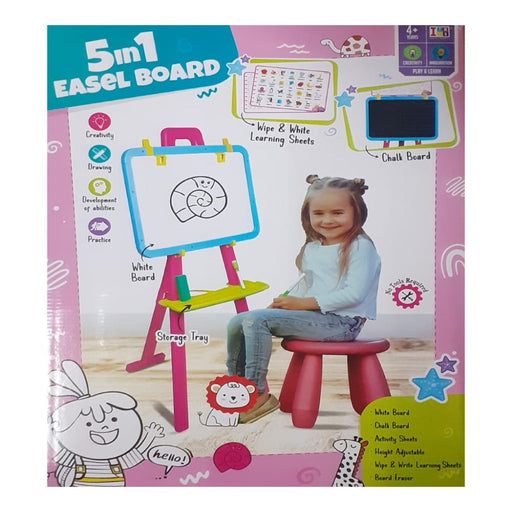 itoys 5 in 1 Easel Board -Multicolor-Arts & Crafts-Itoys-Toycra