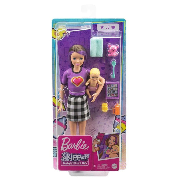 Barbie Skipper Babysitters Dolls And Accessories-Dolls-Barbie-Toycra