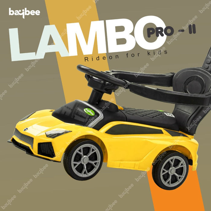 Baybee WJ-002 Push Ride on Car for Kids-Ride Ons-Baybee-Toycra
