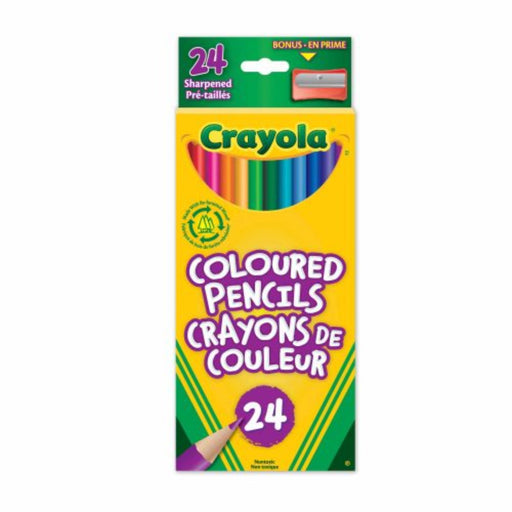 Crayola Colored Pencils, 24 Count-Arts & Crafts-Crayola-Toycra