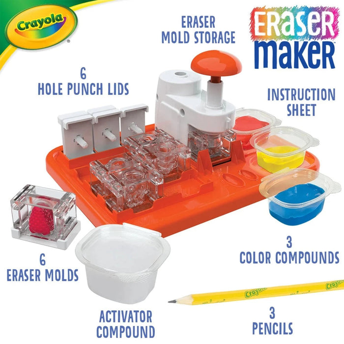 Crayola Eraser Maker-Arts & Crafts-Crayola-Toycra