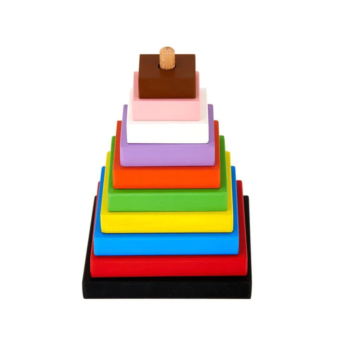Eduedge Square Stacker-Learning & Education-EduEdge-Toycra
