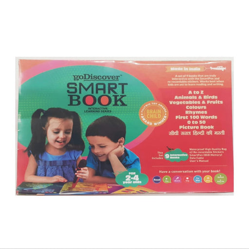 GoDiscover SmartBook Interactive Early Learning Series-Learning & Education-GoDiscover-Toycra