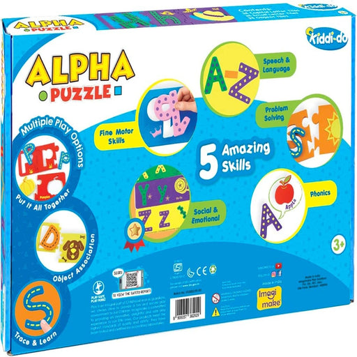 Imagimake Alpha Puzzle Skill Building Activity Sets-Puzzles-Imagimake-Toycra