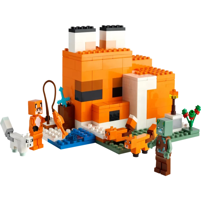 LEGO 21178 Minecraft The Fox Lodge-Construction-LEGO-Toycra