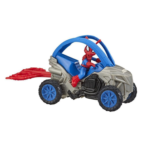 Marvel Spider-Man: Spider-Ham Stunt Vehicle 6-Inch-Scale Super Hero Action Figure And Vehicle-Action & Toy Figures-Marvel-Toycra