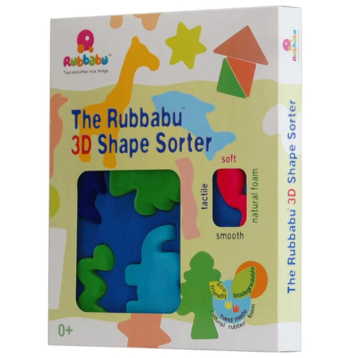 Rubbabu 3D Shape Sorter-Learning & Education-Rubbabu-Toycra