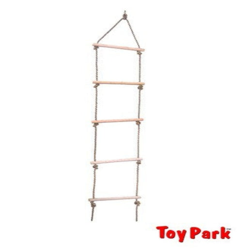 Toy Park Wooden Ladder (5 Rungs)-Outdoor Toys-Toy Park-Toycra