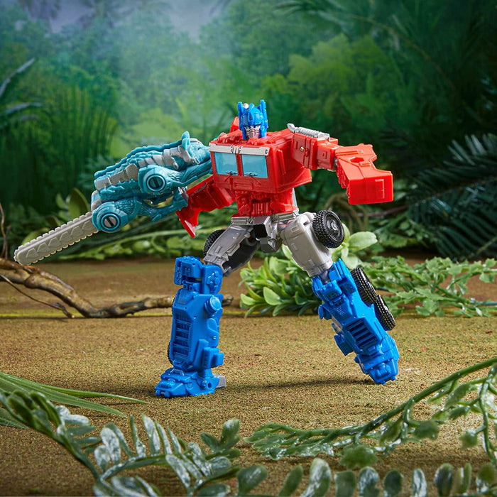 Transformers Rise of The Beasts Alliance Optimus Prime & Chainclaw Toys-Action & Toy Figures-Transformers-Toycra