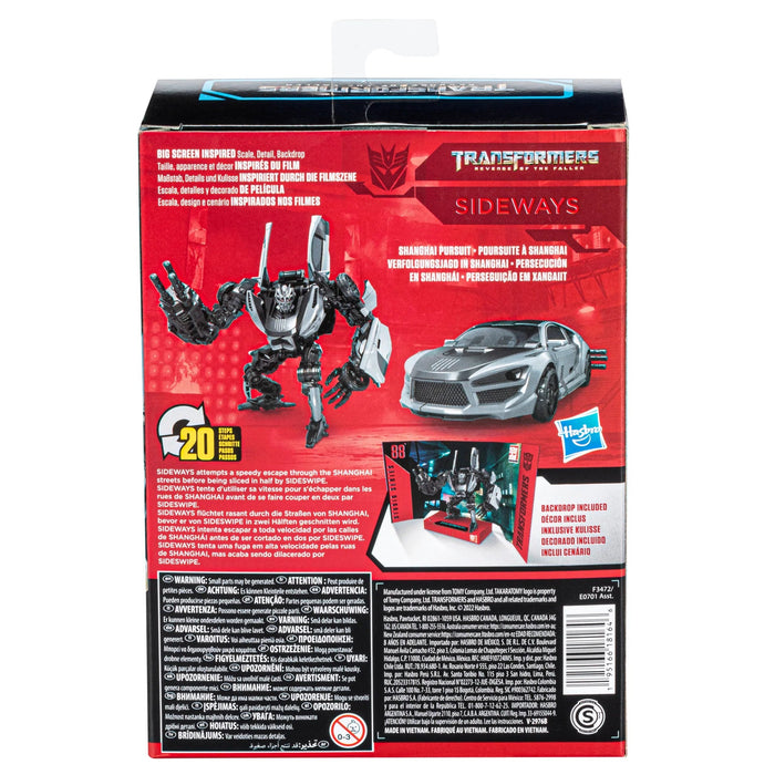 Transformers Studio Series 88 Deluxe Transformers: Revenge of the Fallen - Sideways-Action & Toy Figures-Transformers-Toycra