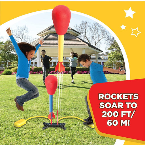 Win Magic Stomp Rocket Dueling Rockets-Outdoor Toys-Win Magic-Toycra