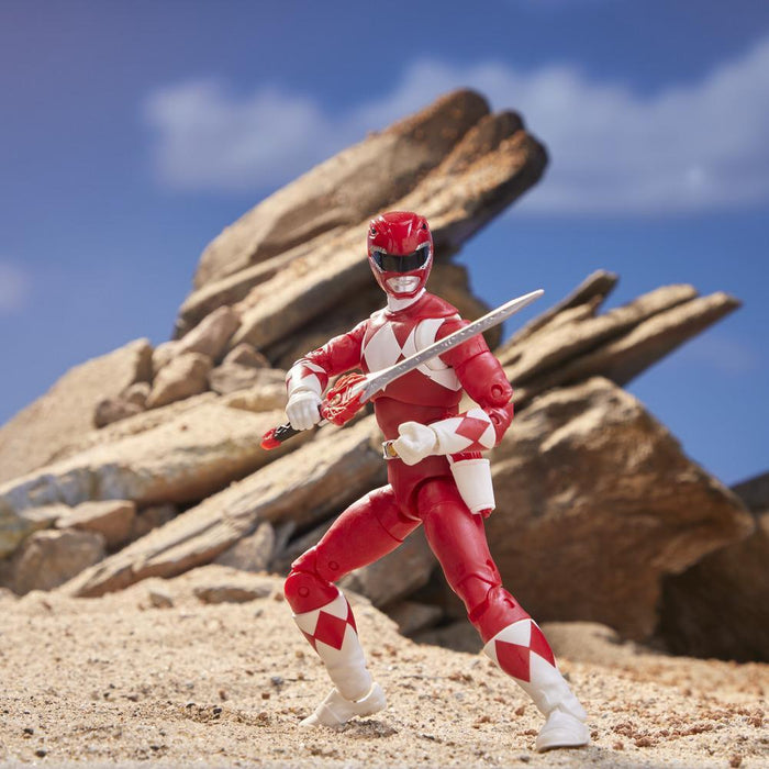 Power Rangers Lightning Collection 6-Inch Mighty Morphin Red Ranger-Action & Toy Figures-Marvel-Toycra