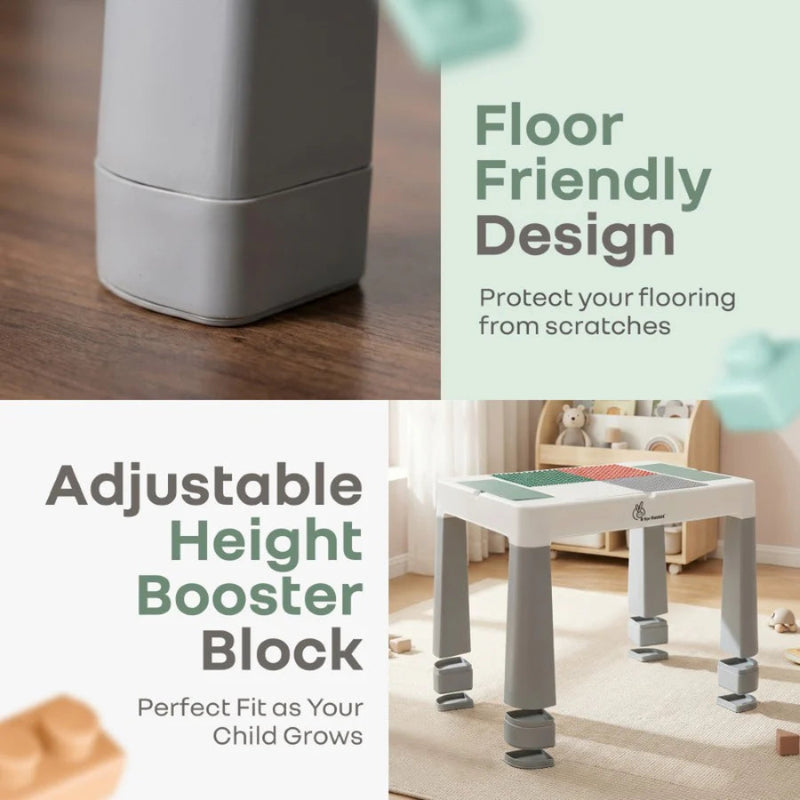 R For Rabbit Little Genius Learner Neo Kids Table & Chair