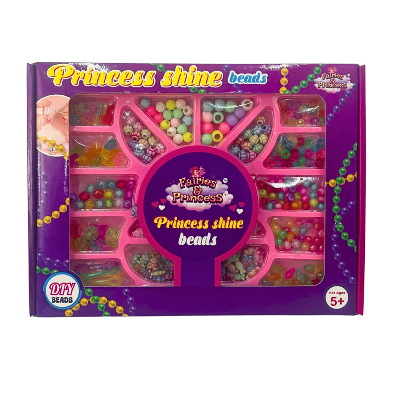 Apex DIY Beads Kit For Girls Princess Shine Jewellery Making Set