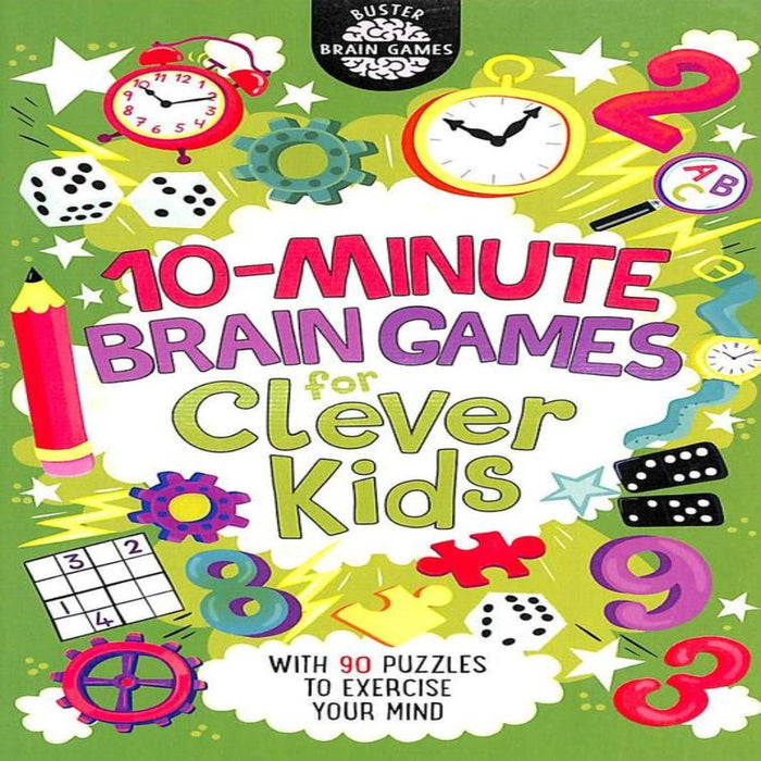 10 Minute Brain Games For Clever Kids-Activity Books-Hi-Toycra