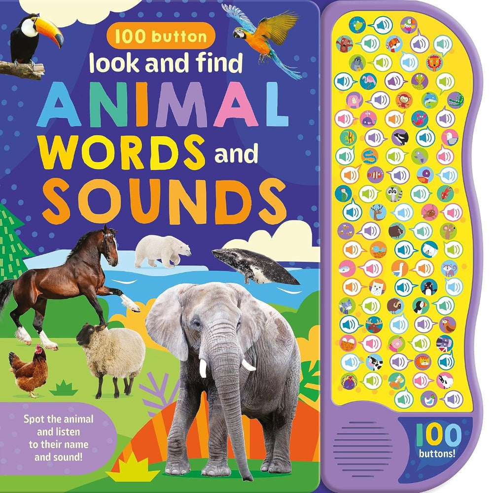 100 Button Look & Find Sound Books — Toycra