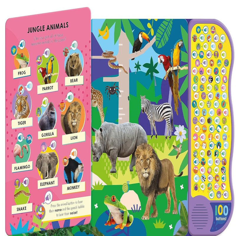 100 Button Look & Find Sound Books