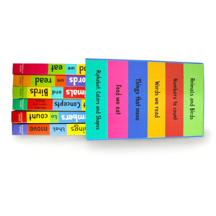 100 First Concept Box (Set Of 6 Books)-Board Book-Prh-Toycra