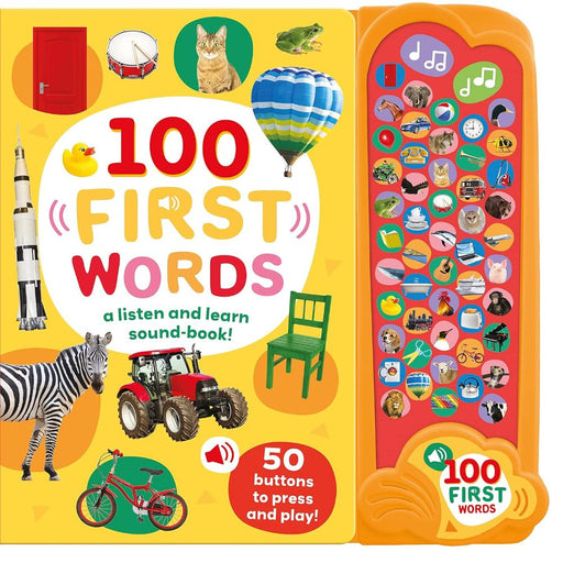 100 First Words A Listen And Learn Sound Book-Sound Book-SBC-Toycra