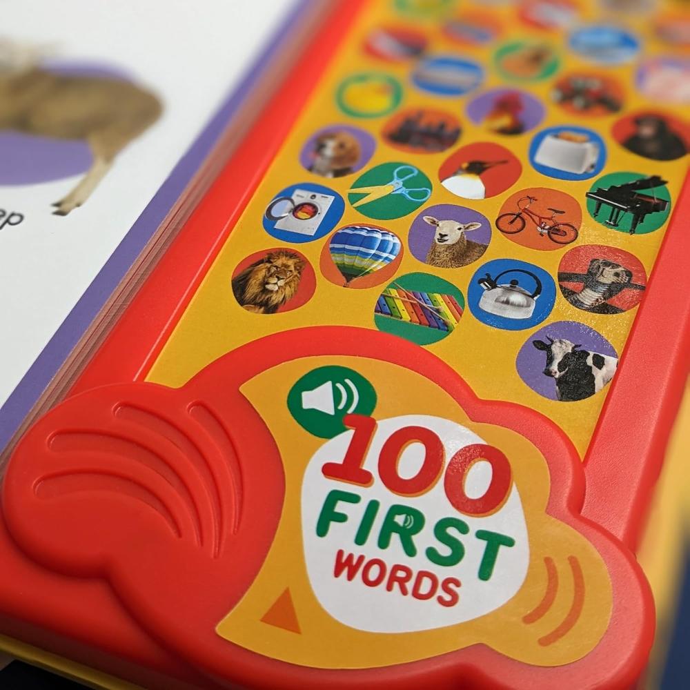 100 First Words A Listen And Learn Sound Book | Buy Online at Toycra