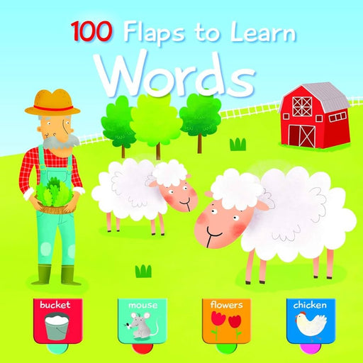 100 Flaps To Learn Books-Board Book-Toycra Books-Toycra