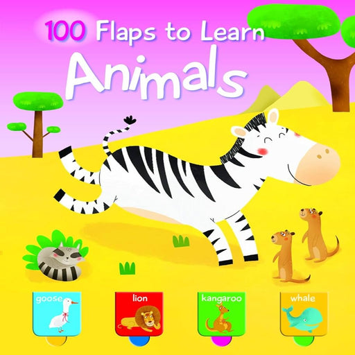 100 Flaps To Learn Books-Board Book-Toycra Books-Toycra