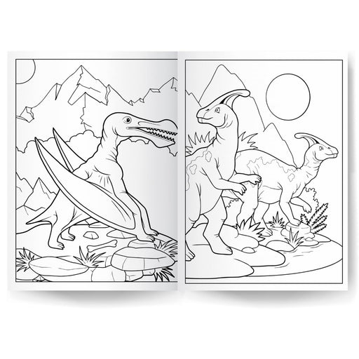 1000 Stickers & Colour Dinosaurs