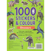 1000 Stickers & Colour Dinosaurs