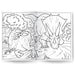 1000 Stickers & Colour Dinosaurs-Activity Books-Pp-Toycra