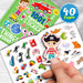 1001 Awesome Stickers Books-Sticker Book-Hello Friend-Toycra