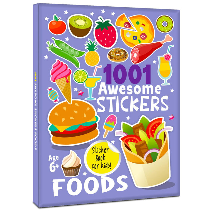 1001 Awesome Stickers Books-Sticker Book-Hello Friend-Toycra