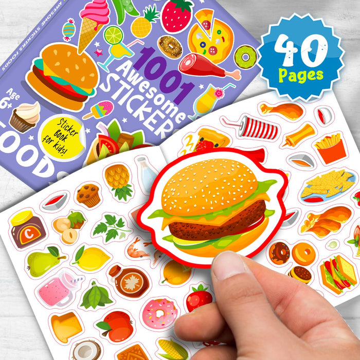 1001 Awesome Stickers Books-Sticker Book-Hello Friend-Toycra