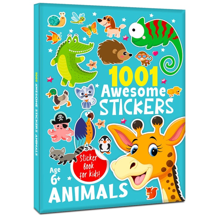 1001 Awesome Stickers Books-Sticker Book-Hello Friend-Toycra