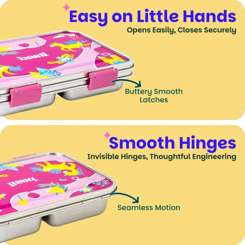 Basil Bento Neo 3 Section Lunch Box-1200ML