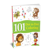 101 Dot To Dot Colouring Book
