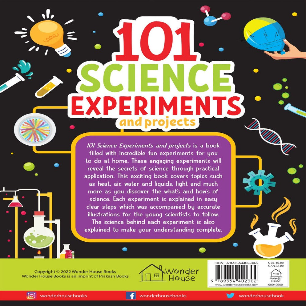 101 Science Experiments And Projects — Toycra