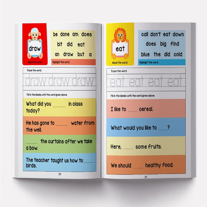 101 Sight Words And Sentence-Activity Books-WH-Toycra