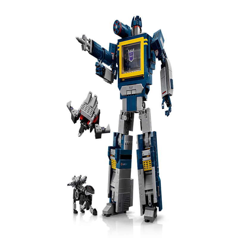 Lego 10358 Icons Transformers: Soundwave (1505 Pieces)