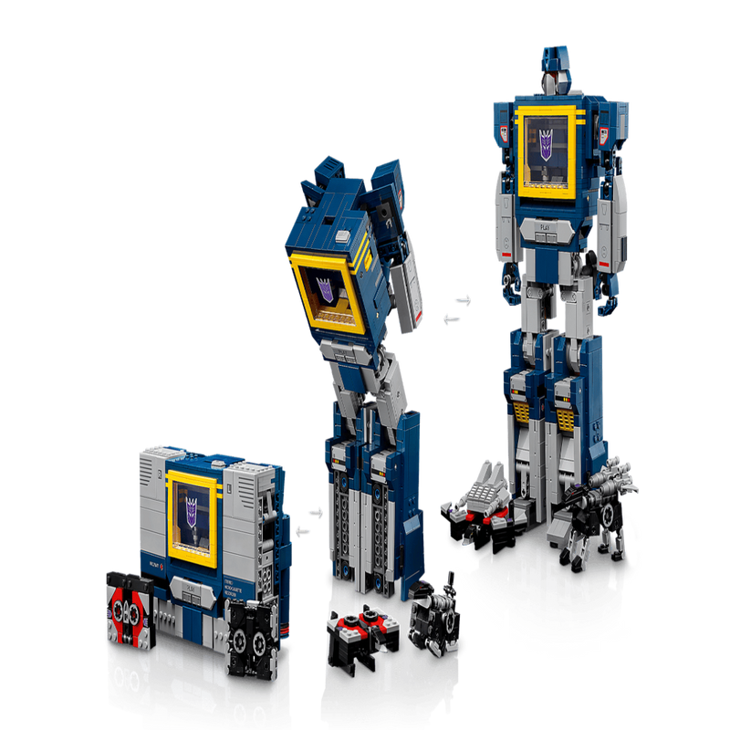 Lego 10358 Icons Transformers: Soundwave (1505 Pieces)