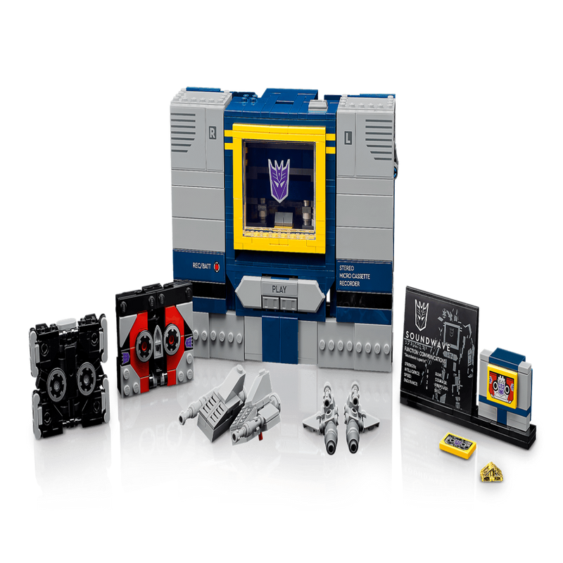 Lego 10358 Icons Transformers: Soundwave (1505 Pieces)