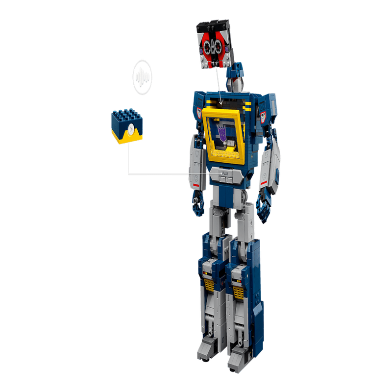 Lego 10358 Icons Transformers: Soundwave (1505 Pieces)