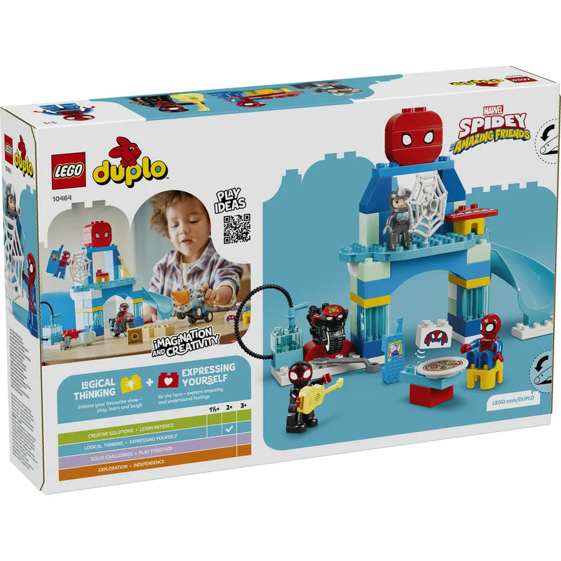 Lego 10464 Duplo Team Spidey Webquarters (65 Pieces)