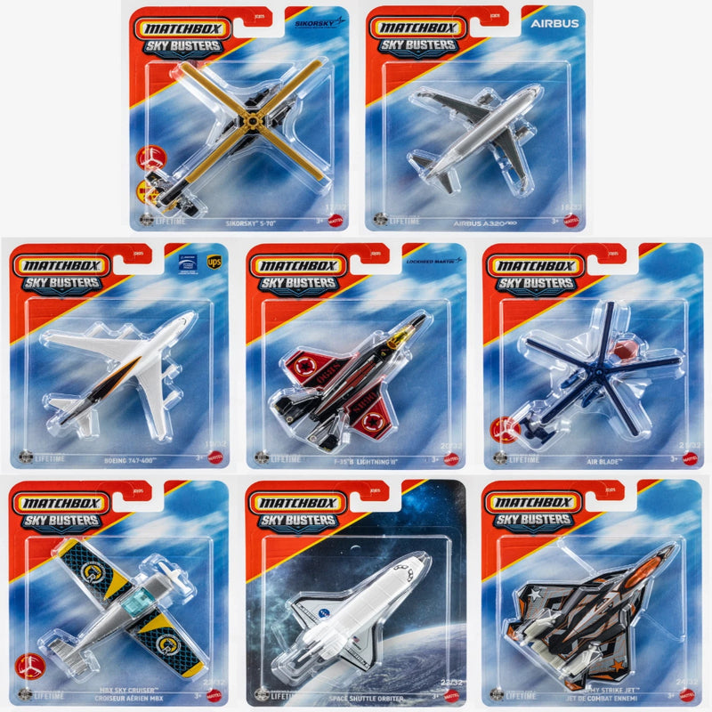 Matchbox 2026 Sky Busters Set of 8