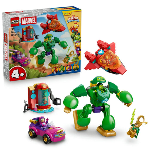 Lego 11211 Marvel Loki vs. Team Iron Man (204 Pieces)