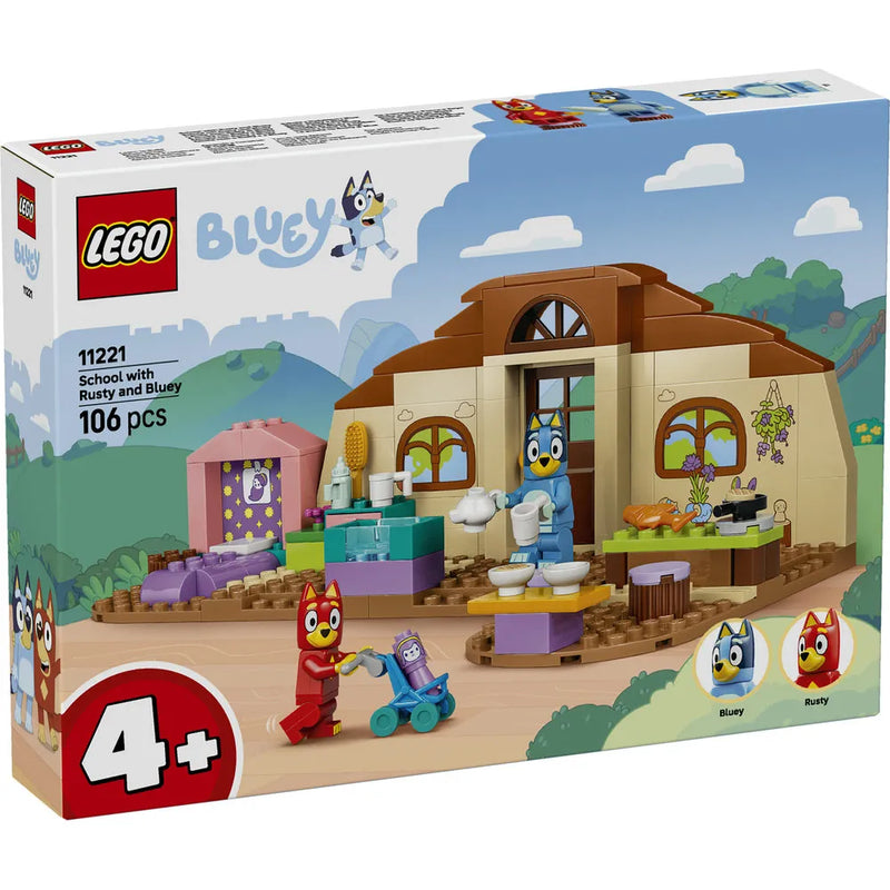 Lego 11221 Bluey School With Rusty And Bluey (106 Pieces)