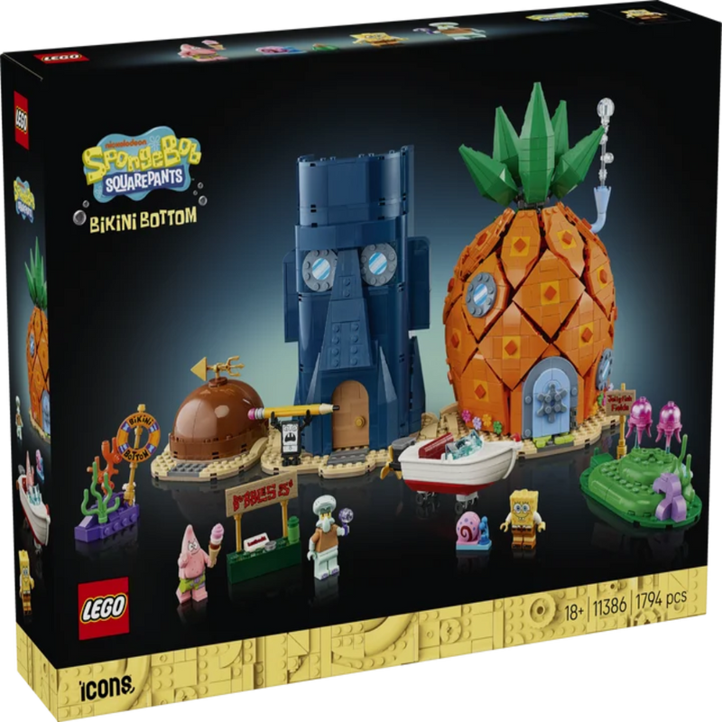 Lego 11386 Icons SpongeBob SquarePants: Bikini Bottom (1794 pcs)