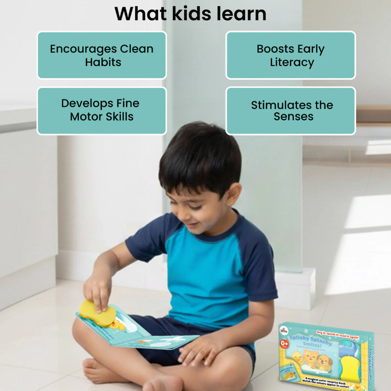 Think Wittsy Splishy Splashy Smiles! Magical Water Surprise Book