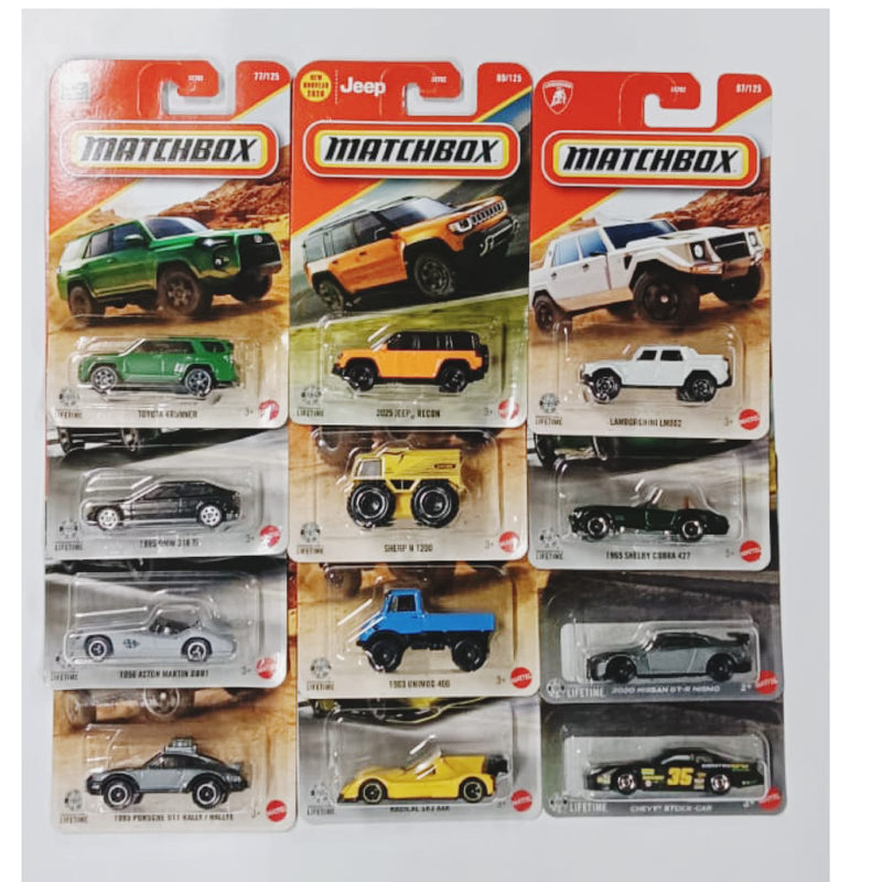 Matchbox 2026 Set of 12 Car -(12.1)