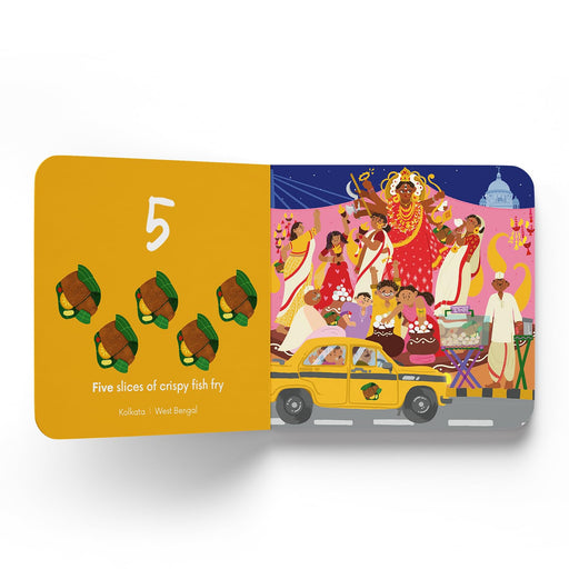 123 Idlis In A Sambar Sea-Board Book-Adidev-Toycra